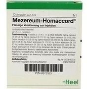 Biologische Heilmittel Heel MEZEREUM HOMACCORD AMPULLEN, 10 St.
