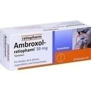 Ratiopharm AMBROXOL-ratiopharm 30 mg Hustenlöser, 50 Tbl. (N2) 30 mg