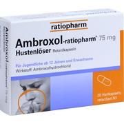 Ratiopharm AMBROXOL-ratiopharm 75 mg Hustenlöser, 20 Retardkps. (N1)