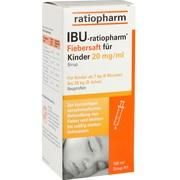 Ratiopharm IBU 2% FIEBERSAFT FUER KINDER