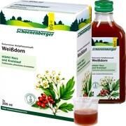 Schoenenberger Weißdorn Naturreiner Heilpflanzensaft 3 x 200 ml