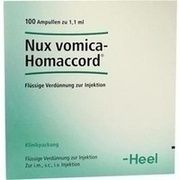 Biologische Heilmittel Heel NUX VOMICA HOMACCORD AMPULLEN, 100 St.