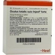 Biologische Heilmittel Heel OCULUS TOT. SUIS INJEELE FORTE, 10 St.
