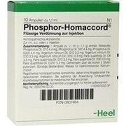 Biologische Heilmittel Heel PHOSPHOR HOMACCORD AMPULLEN, 10 St.