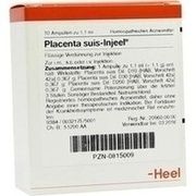 Biologische Heilmittel Heel PLACENTA SUIS INJEELE, 10 St.