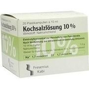 Fresenius Kabi KOCHSALZLÖSUNG 10% AMP., 20 x 10 ml