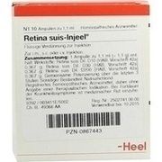 Biologische Heilmittel Heel RETINA SUIS INJEELE, 10 St.