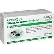 Certmedica International GRUENLIPP MUSCHEL KONZENTRAT KAPSELN, 180 St.