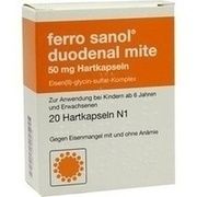 UCB Pharma FERRO SANOL DUO MITE 50MG, 20 Kps. (N1) 50 mg
