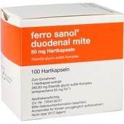 UCB Pharma FERRO SANOL DUO MITE 50MG, 100 Kps. (N3) 50 mg