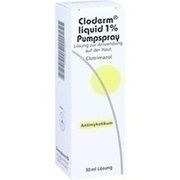 Dermapharm CLODERM LIQUID 1% PUMPSPR, 30 ml (N1) Pumpspray