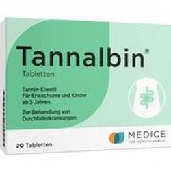 Medice Arzneimittel Pütter TANNALBIN, 20 Tbl. (N1)