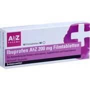 AbZ-Pharma IBUPROFEN ABZ 200 MG FILMTABLETTEN, 10 St.