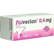 Verla-Pharm Arzneimittel FOLVERLAN 0.4MG, 100 Tbl. (N3) 0,4 mg