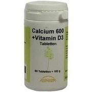 Allpharm CALCIUM 600 MG + D3 TABLETTEN, 60 St.