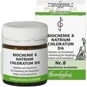 Bombastus-Werke BIOCHEMIE 8 NATRIUM CHLORATUM D 6 TABL., 80 St.