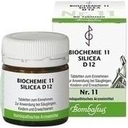 Bombastus-Werke BIOCHEMIE 11 SILICEA D 12 TABLETTEN, 80 St.