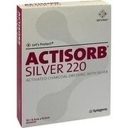 Solventum ACTISORB 220 SIL 9.5X6.5, 10 Verbände 9,5×6,5 cm