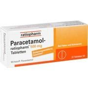 Ratiopharm PARACETAMOL-ratiopharm 500 MG TABL 20 ST