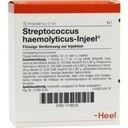 Biologische Heilmittel Heel STREPTOCOCCUS HAEMOLYT. NOS. INJEELE, 10 St.