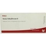 Wala VESICA FELLEA FERRUM II AMP., 10 x 1 ml
