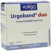 Urgo URGOBAND DUO BINDE 5MX10CM, 2 St.
