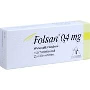 Teofarma FOLSAN 0.4MG, 100 Tbl. (N3) 0,4 mg