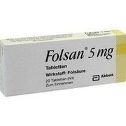 Teofarma FOLSAN TABLETTEN, 20 St. á 5 mg