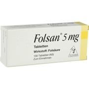 Teofarma FOLSAN TABLETTEN, 100 St. à 5 mg