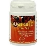 Velag Pharma GUARANA PUR 500 KAPSELN, 60 St.