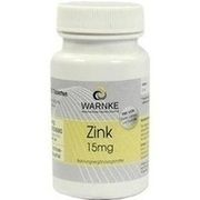 Warnke Vitalstoffe ZINK 15 MG TABLETTEN, 100 St.