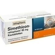 Ratiopharm SIMETHICON, 100 Kautbl. (N3)