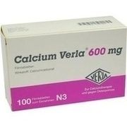 Verla-Pharm Arzneimittel CALCIUM VERLA 600MG, 100 Filmtbl. (N3)