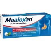 A. Nattermann & Cie. MAALOXAN 25MVAL, 50 Kautbl.
