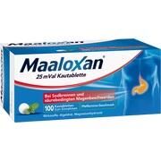 A. Nattermann & Cie. MAALOXAN 25MVAL, 100 Kautbl.