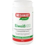MEGAMAX Eiweiß 100 Himbeer Pulver 400 g