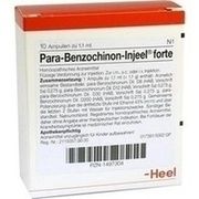 Biologische Heilmittel Heel PARA BENZOCHINON INJEELE FORTE, 10 St.