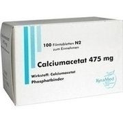 KyraMed Biomol CALCIUMACETAT 475 MG FILMTABLETTEN, 100 St.