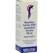 Weleda AESCULUS CORTEX D 30/LAVANDULA D 6 AA AU