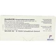Weleda AG ARANDISIT D 6 AMP., 8 x 1 ml