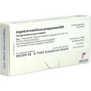 Weleda ARGENTUM METALLICUM PRAEP. D 20 AMP., 8 St.