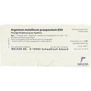 Weleda ARGENTUM METALLICUM PRAEP. D 30 AMP., 8 St.