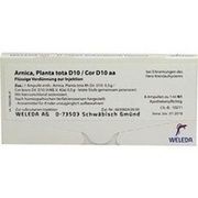 Weleda ARNICA PLANTA TOTA D10 COR D10 AA AMPULLEN
