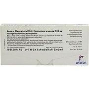 Weleda ARNICA PLANTA TOTA D20/EQUIS.ARV.D20 AA