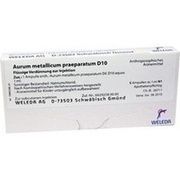 Weleda AURUM METALLICUM PRAEP. D 10 AMP., 8 St.
