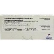 Weleda AURUM METALLICUM PRAEP. D 15 AMP., 8 St.