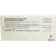 Weleda CARBO EQUISETI ARVENSIS D 15 AMP., 8 x 1 ml