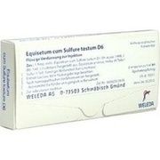 Weleda EQUISETUM CUM SULF. TOST. D 6 AMP., 8 x 1 ml