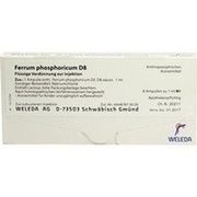 Weleda AG FERRUM PHOS. D 8 AMP., 8 x 1 ml