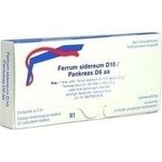 Weleda FERRUM SIDEREUM D10 PA D6 WELE AMP, 8 x 1 ml